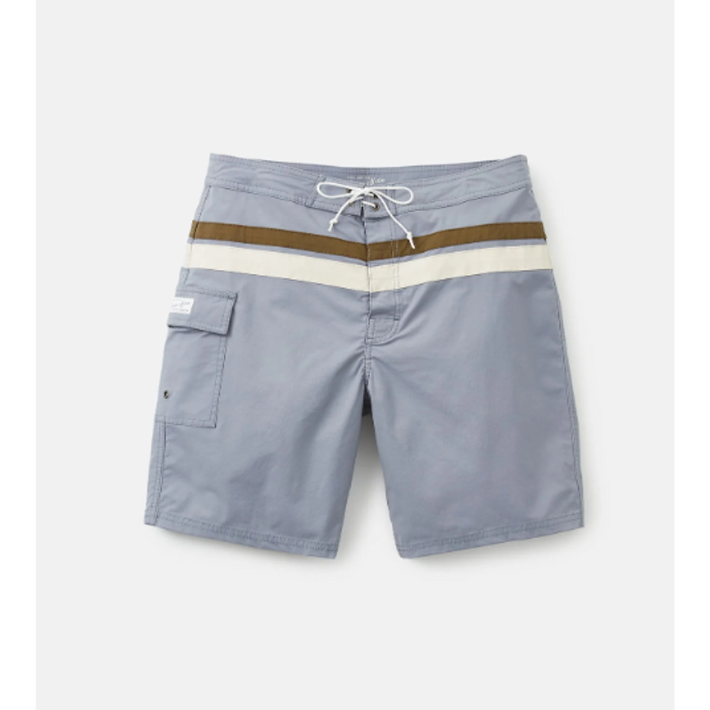 Katin Heritage Collection Men's Board Shorts Porto Stripes Gray Size‎ 34 New